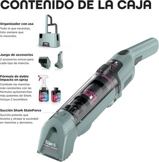 aspiradora shark stainforce Elimina manchas y olor