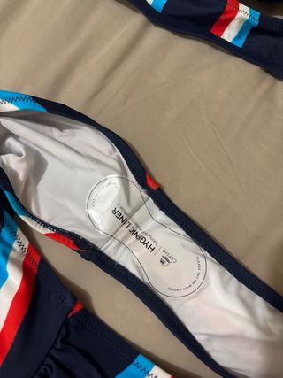 Bañador rayas azul, rojo y blanco