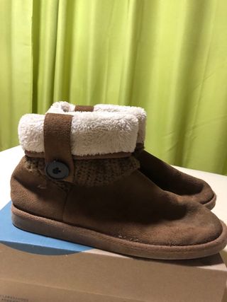 Botines de descanso marrones