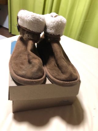 Botines de descanso marrones