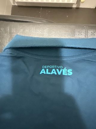 Camiseta Kelme Alavés Azul/Verde