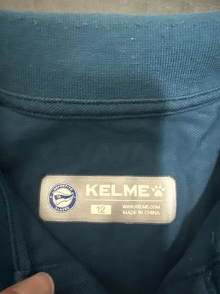 Camiseta Kelme Alavés Azul/Verde