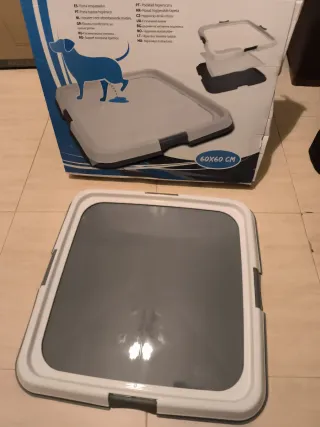 Vassoio per assorbenti per cani e gatti 60x60
