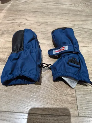 Manoplas Nieve Niño Lego Wear Azul