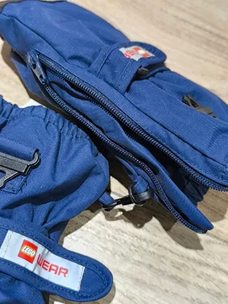 Manoplas Nieve Niño Lego Wear Azul