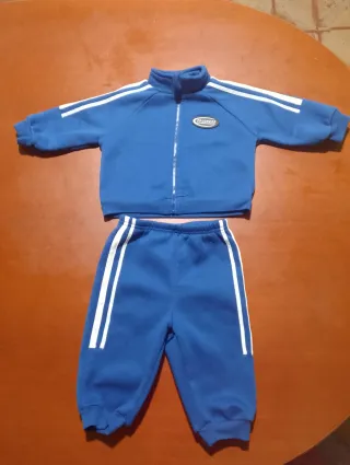 Conjunto chándal bebé azul