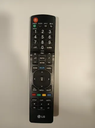 Televisión LG Negra