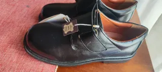 Zapatos niño piel negro