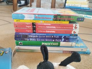 Libros y DVDs infantiles en alemán