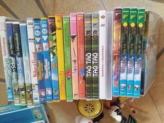 Libros y DVDs infantiles en alemán