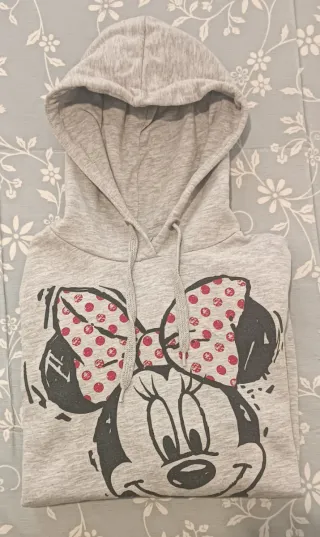 Sudadera Minnie Mouse Gris