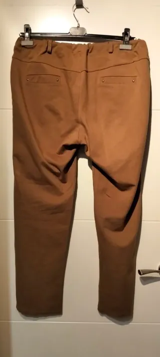 Pantalón Camel Cintura Elástica