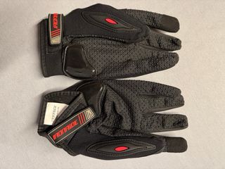 Guantes de Moto Ironride Negros y Rojos