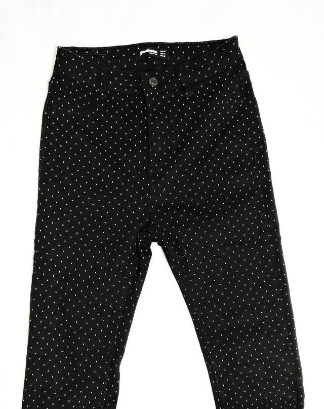 Pantalón Jeggings Stradivarius Topos Talla 32