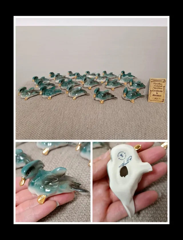 20 Bomboniere nuove Porcellana Capodimonte Italia