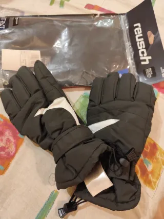 Guanti da sci Reusch neri taglia 8