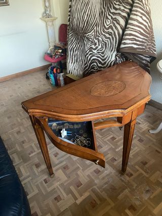 Tavolo consolle classico in legno