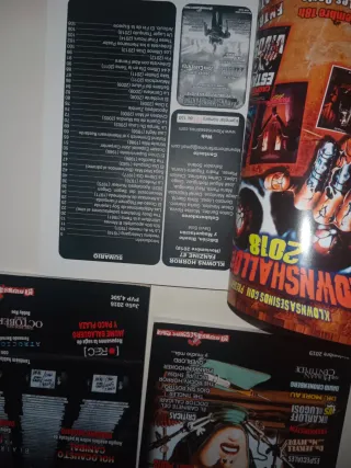 Lote 3 libretos klowns horror fanzine (numerados)