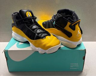 Zapatillas Jordan Edición Limitada Negro Amarillo