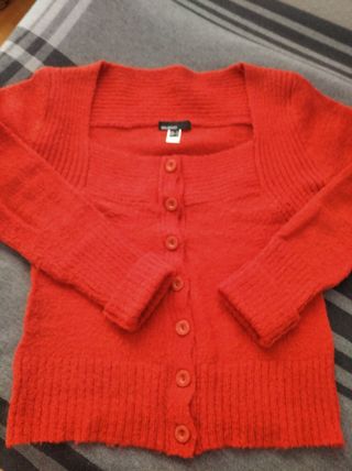 Chaqueta Mango Talla XL Roja