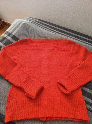 Chaqueta Mango Talla XL Roja