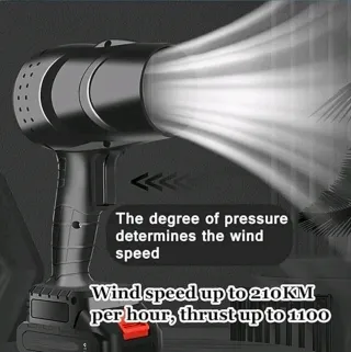 Soffiatore 2 Batterie 48V Per Foglie Ventola