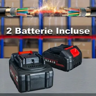 Soffiatore 2 Batterie 48V Per Foglie Ventola