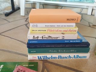 Libros clásicos y DVD alemanes