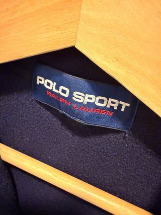 Sudadera Polo Sport Mujer Azul