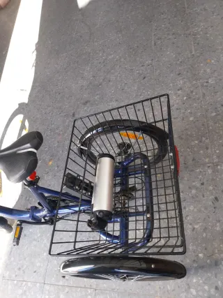 Triciclo Eléctrico Monty Azul