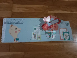 Lote libro desplegables  y 3 puzzles infantiles