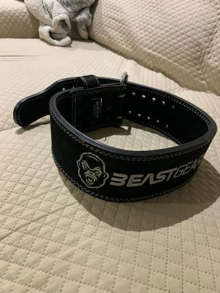 Cinturón Levantamiento Pesas Gorilla Wear talla M