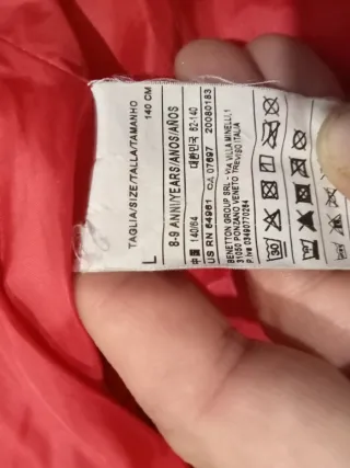 Parka United Colors of Benetton niña M