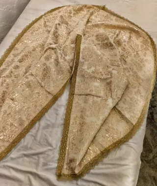 Terno y Manto Virgen 60-70 cm