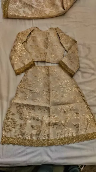 Terno y Manto Virgen 60-70 cm