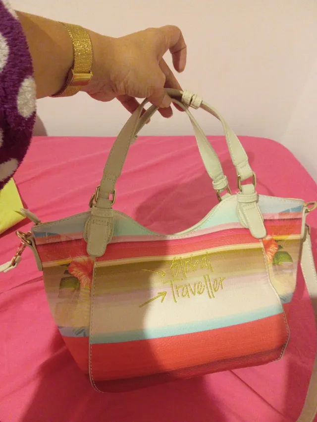 Bolso Desigual estampado multicolor