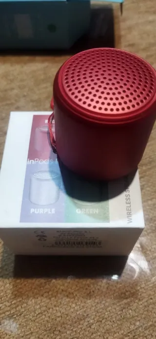 Altavoz Bluetooth Rojo