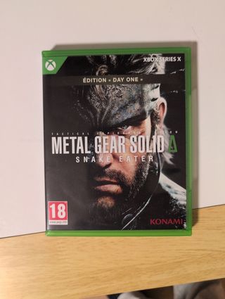 Metal Gear Delta Xbox Series X Portada Francesa