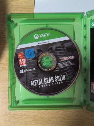 Metal Gear Delta Xbox Series X Portada Francesa