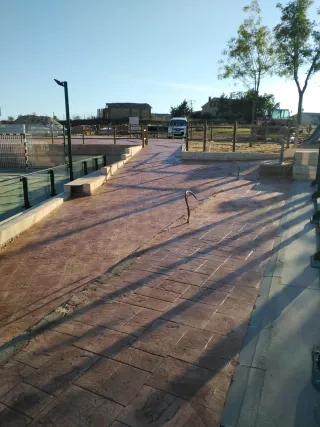 Hormigón impreso y vertical