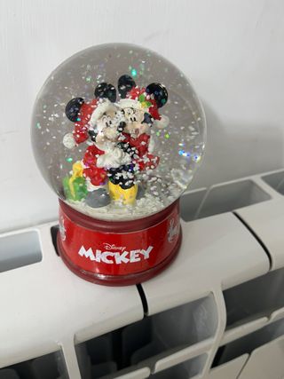 Palla di vetro Disney Mickey Natale