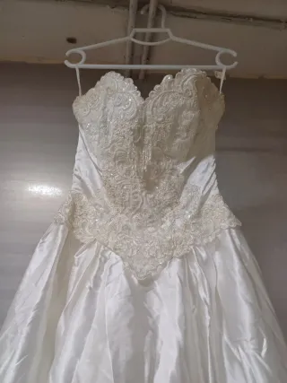 Vestido de Novia Vintage Blanco