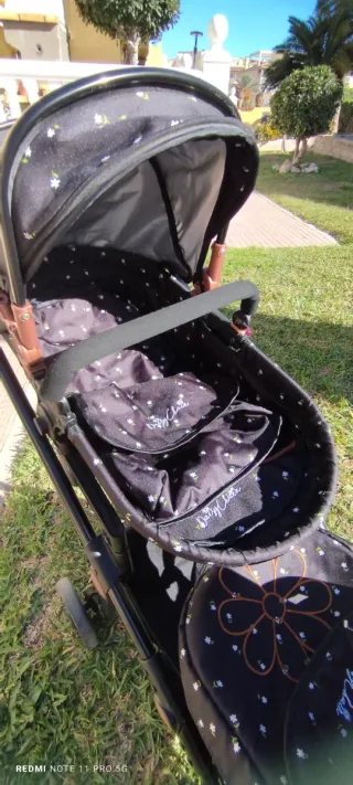 Carrito Gemelar Muñecas Reborn