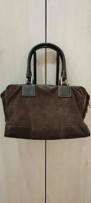 Bolso Loewe Ante Marrón