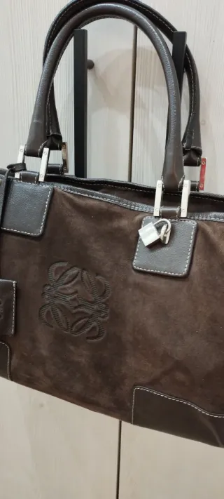 Bolso Loewe Ante Marrón