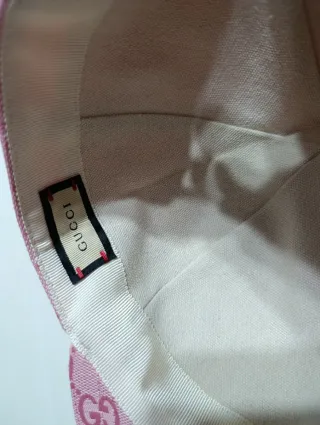 Gorra Gucci Rosa GG
