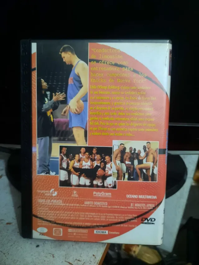 Film DVD Eddie con Whoopi Goldberg