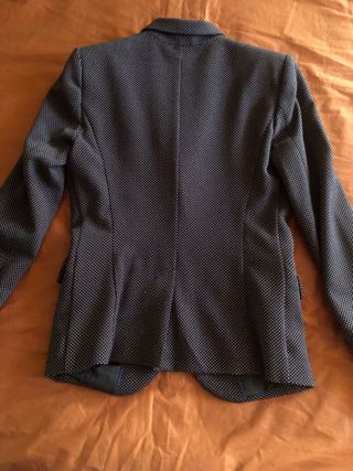 Blazer Benetton Negro/Blanco