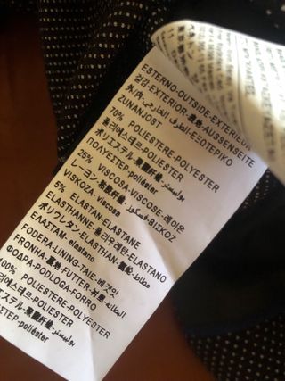 Blazer Benetton Negro/Blanco