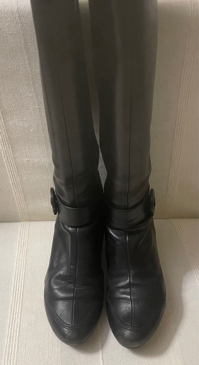 Botas altas Wonder negras